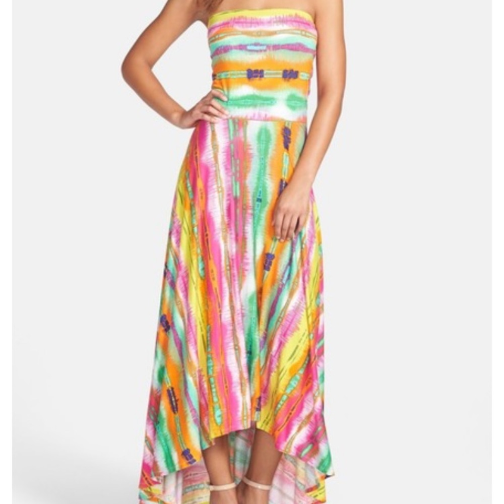 Felicity and Coco Neon Print Maxi
